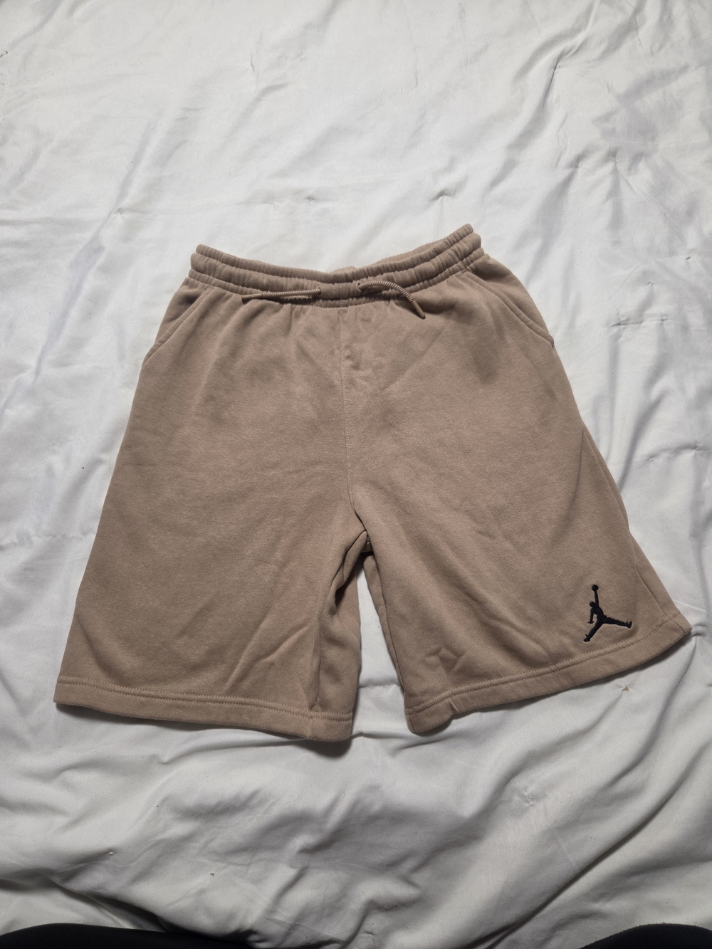 Jordan Boy’s Tan Fleece Shorts